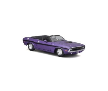 Maisto 1/24 SE 1970 Dodge Challenger R/T Convertible - Purple