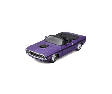 Maisto 1/24 SE 1970 Dodge Challenger R/T Convertible - Purple