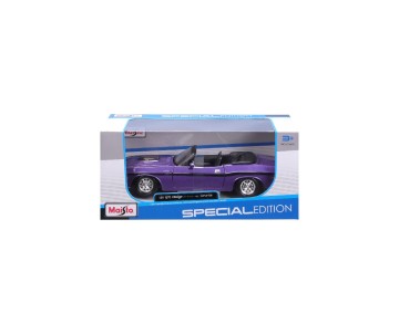 Maisto 1/24 SE 1970 Dodge Challenger R/T Convertible - Purple