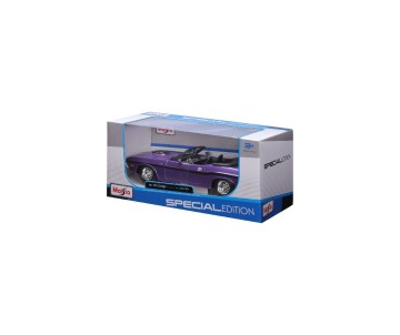 Maisto 1/24 SE 1970 Dodge Challenger R/T Convertible - Purple