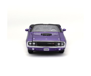 Maisto 1/24 SE 1970 Dodge Challenger R/T Convertible - Purple