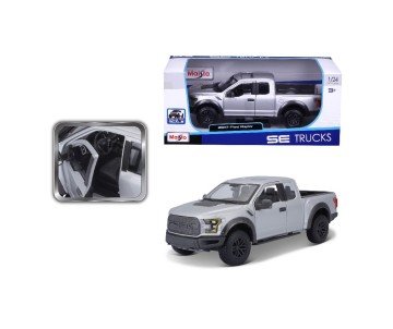Maisto 1/24 SE Trucks 2017 Ford F150 Raptor - Metallic Grey