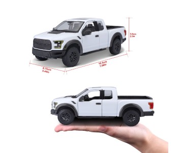 Maisto 1/24 SE Trucks 2017 Ford F150 Raptor - White