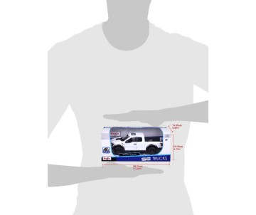 Maisto 1/24 SE Trucks 2017 Ford F150 Raptor - White