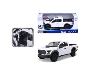 Maisto 1/24 SE Trucks 2017 Ford F150 Raptor - White
