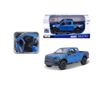 Maisto 1/24 Special Edition Trucks 2017 Ford F150 Raptor (Blue)