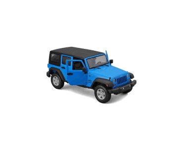 Maisto 1/24 SE Trucks 2015 Jeep Wrangler Unlimited - Met Blue/Met. White 