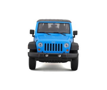 Maisto 1/24 SE Trucks 2015 Jeep Wrangler Unlimited - Met Blue/Met. White 