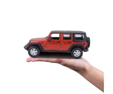Maisto 1/24 SE Trucks 2015 Jeep Wrangler Unlimited - Metallic Orange