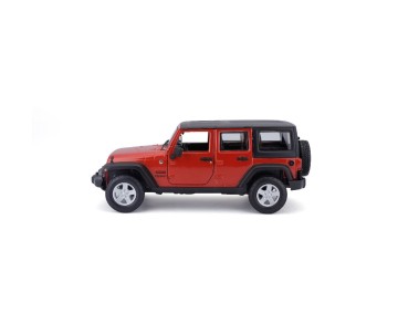 Maisto 1/24 SE Trucks 2015 Jeep Wrangler Unlimited - Metallic Orange