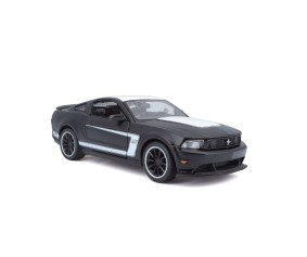 Maisto 1/24 SE 2012 Ford Mustang Boss 302 - Matte Black