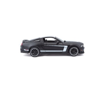 Maisto 1/24 SE 2012 Ford Mustang Boss 302 - Matte Black