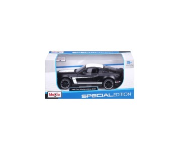 Maisto 1/24 SE 2012 Ford Mustang Boss 302 - Matte Black