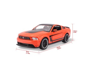 Maisto 1/24 SE 2012 Ford Mustang Boss 302 - Orange