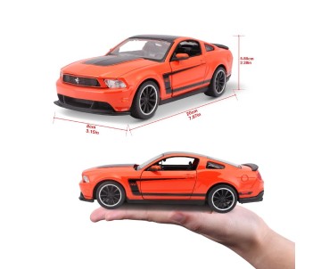 Maisto 1/24 SE 2012 Ford Mustang Boss 302 - Orange