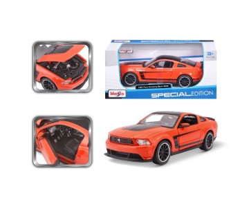 Maisto 1/24 SE 2012 Ford Mustang Boss 302 - Orange