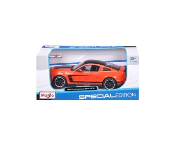 Maisto 1/24 SE 2012 Ford Mustang Boss 302 - Orange