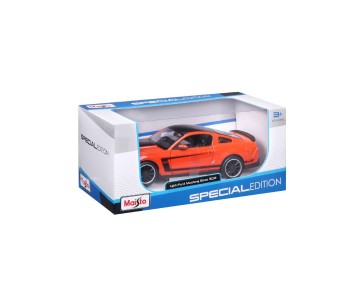 Maisto 1/24 SE 2012 Ford Mustang Boss 302 - Orange