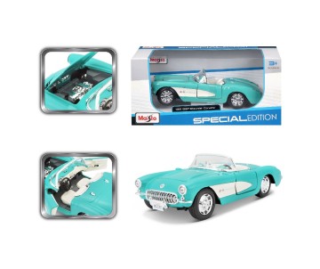 Maisto 1/24 Special Edition 1957 Chevrolet Corvette (Turquoise)