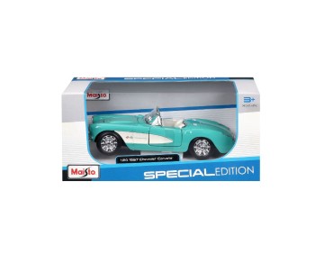 Maisto 1/24 Special Edition 1957 Chevrolet Corvette (Turquoise)