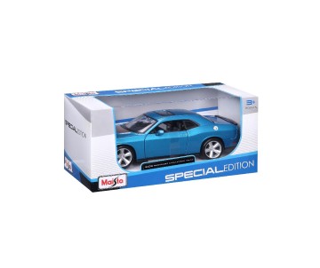 Maisto 1/24 Special Edition 2008 Dodge Challenger SRT8 (Metallic Blue)