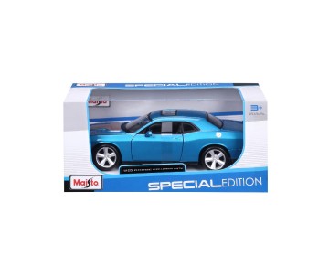 Maisto 1/24 Special Edition 2008 Dodge Challenger SRT8 (Metallic Blue)