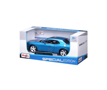 Maisto 1/24 Special Edition 2008 Dodge Challenger SRT8 (Metallic Blue)