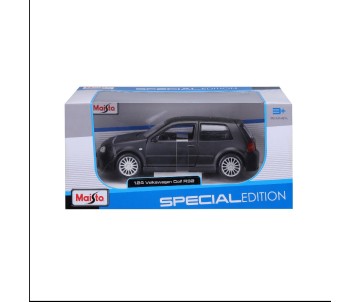 Maisto 1/24 SE Volkswagen Golf R32 - Dull Black
