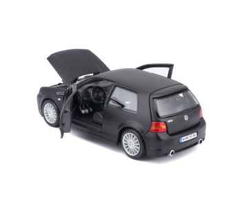 Maisto 1/24 SE Volkswagen Golf R32 - Dull Black