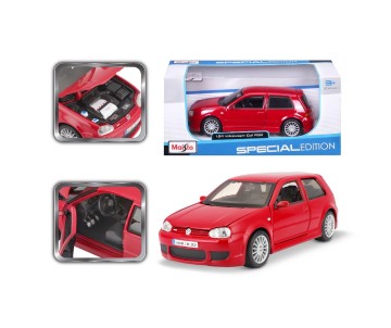 Maisto 1/24 SE Volkswagen Golf R32 - Red
