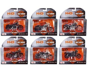 Maisto 1/18 Harley Davidson Motorcycles, Series 41 (12 Pack)