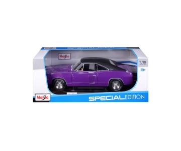Maisto 1/18 SE 1969 Dodge Charger - Purple