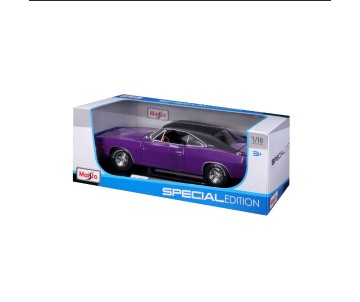 Maisto 1/18 SE 1969 Dodge Charger - Purple