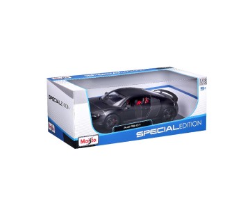 Maisto 1/18 SE 2011 Audi R8 GT - Stealth Black