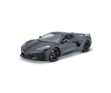 Maisto 1/18 Special Edition 2020 Chevrolet Corvette Stingray Z51 (Metallic Grey w/ Black Stripe)