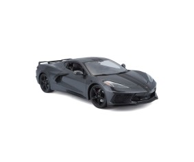Maisto 1/18 Special Edition 2020 Chevrolet Corvette Stingray Z51 (Metallic Grey w/ Black Stripe)