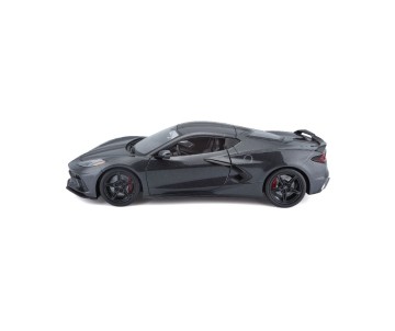 Maisto 1/18 Special Edition 2020 Chevrolet Corvette Stingray Z51 (Metallic Grey w/ Black Stripe)