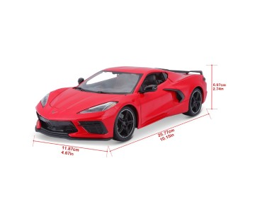 Maisto 1/18 Special Edition 2020 Chevrolet Corvette Stingray Z51 (Red)