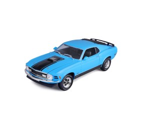 Maisto 1/18 SE 1970 Ford Mustang Mach 1 - Blue