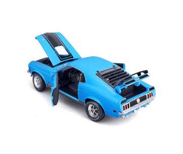 Maisto 1/18 SE 1970 Ford Mustang Mach 1 - Blue