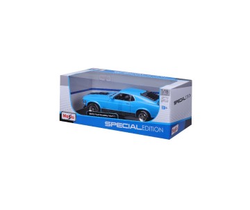 Maisto 1/18 SE 1970 Ford Mustang Mach 1 - Blue