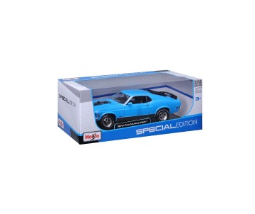 Maisto 1/18 SE 1970 Ford Mustang Mach 1 - Blue