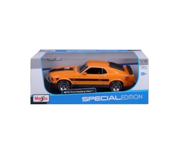 Maisto 1/18 Special Edition 1970 Ford Mustang Mach 1 (Orange)
