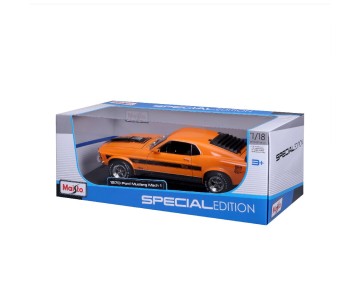Maisto 1/18 Special Edition 1970 Ford Mustang Mach 1 (Orange)