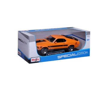 Maisto 1/18 Special Edition 1970 Ford Mustang Mach 1 (Orange)