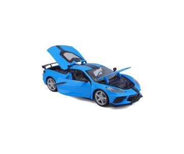 Maisto 1/18 Special Edition 2020 Chev Corvette Stingray Z51 (High-Wing) (Blue)