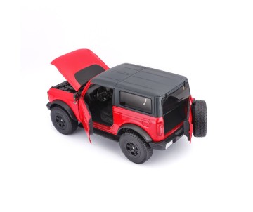 Maisto 1/18 Special Edition 2021 Ford Bronco Wildtrak 2 door (Red)