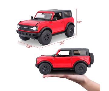 Maisto 1/18 Special Edition 2021 Ford Bronco Wildtrak 2 door (Red)