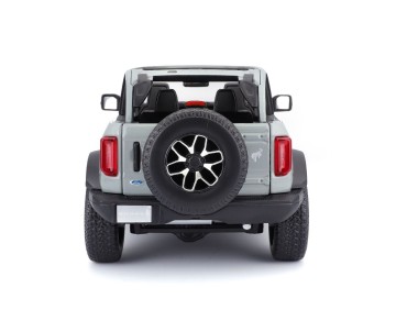 Maisto 1/18 SE 2021 Ford Bronco Badlands (w/o doors) - Cactus Gray