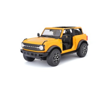 Maisto 1/18 Special Edition 2021 Ford Bronco Badlands (without doors) (Orange)